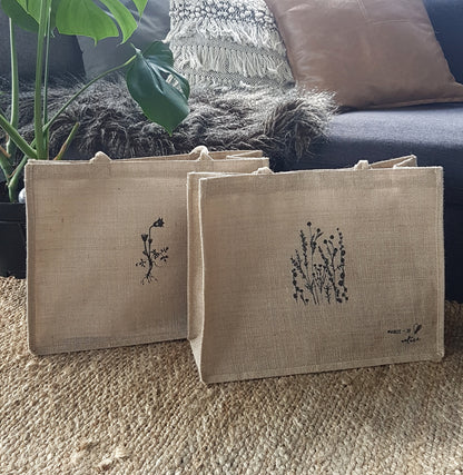 Burlap Eco Shopping Bag